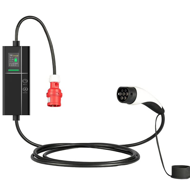 Type 2 Portable Ev Charger 11Kw Cee - 2026 chargeur EV Portable 16A 5M
