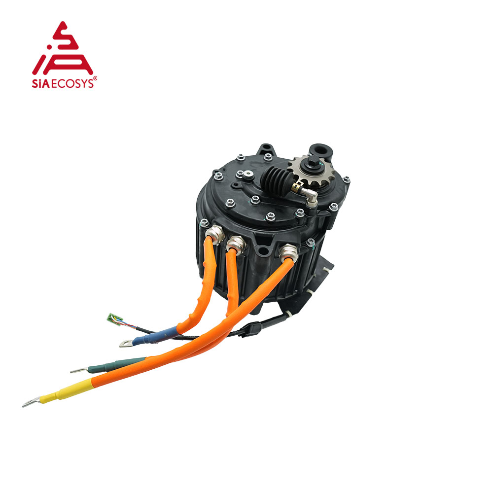 Mid Drive Motor Kit 72V 5000W - Kit moteur central QSMOTOR J155A-36 5000W