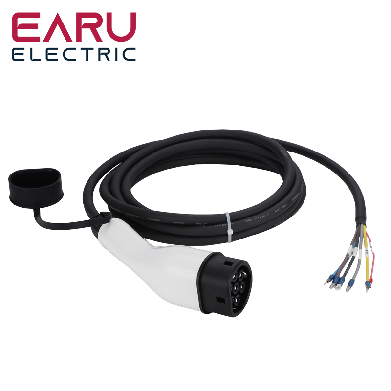 Ev Charger Type 2 22Kw 32A 3 Phase - Prise de chargeur EV avec câble