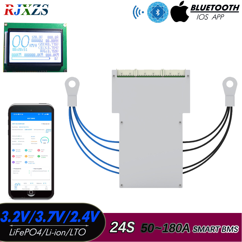 Smart Bms 24S 200A Bluetooth Lifepo4 - 8S à 20S 22S 24S SMART