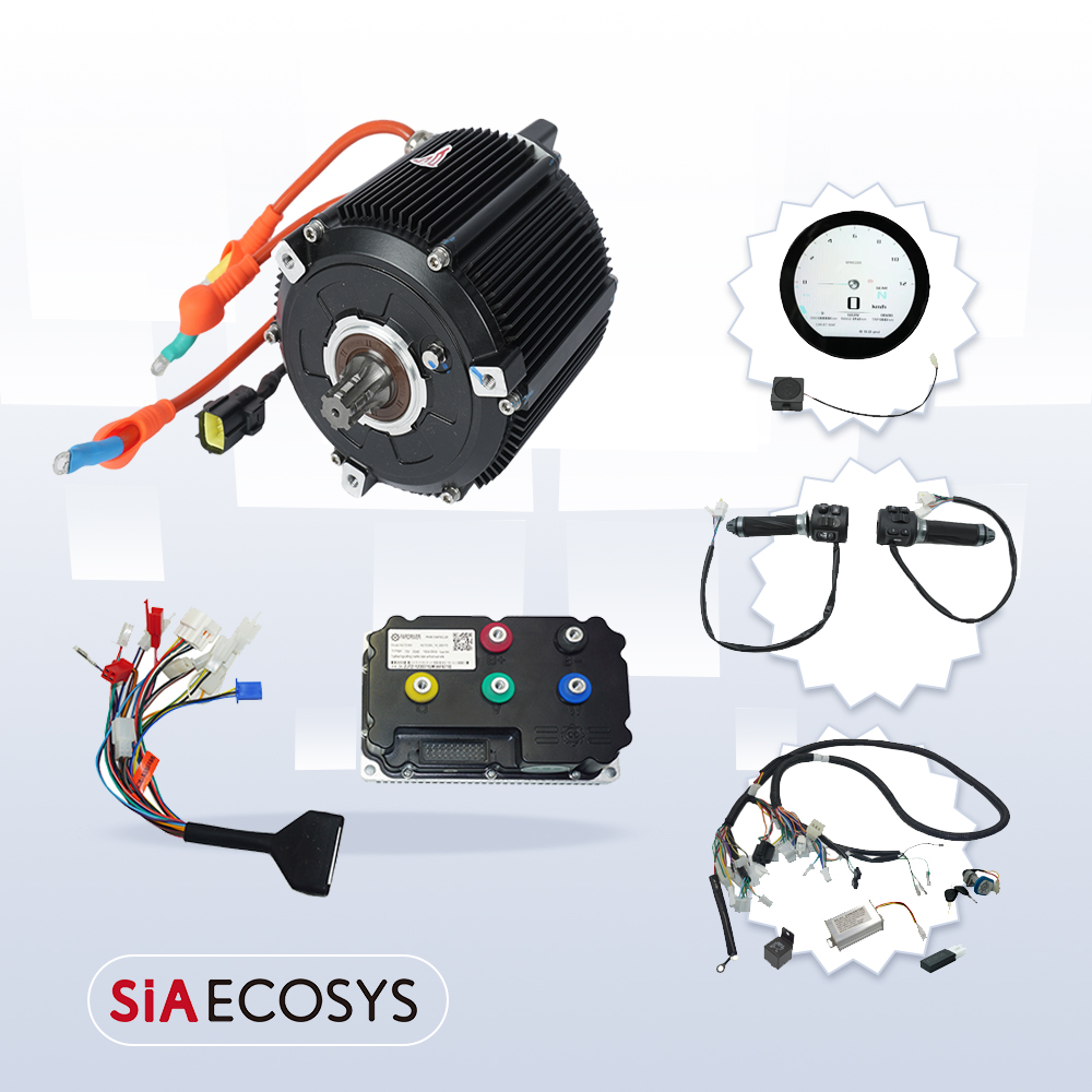 Mid Drive Motor Kit 72V 5000W - Kits de moteurs électriques pour motos
