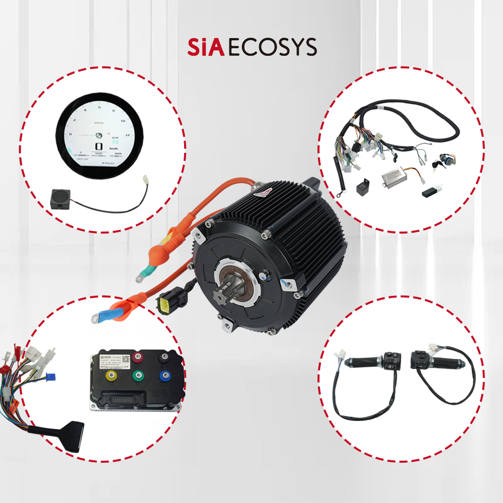 Kit moteur central SiAECOSYS D - Mid Drive Motor Kit 72V 5000W avis et prix