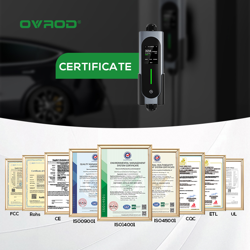 Chargeur de voiture électrique - Type 2 Portable Ev Charger 11Kw Cee avis et prix