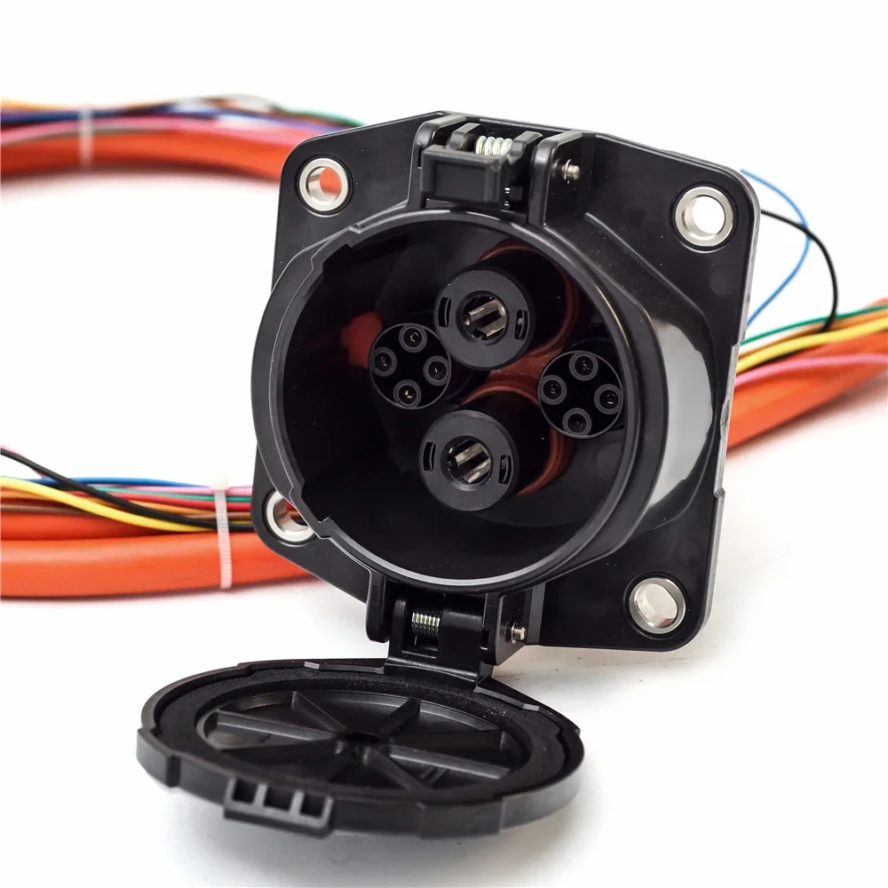 CHAdeMO prise entrée 125A câbl - Chademo Inlet Socket 125A Ev avis et prix